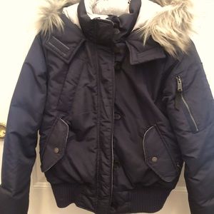 Hollister Women’s Size XS Navy Bomber Jacket
